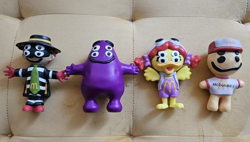 NEW 2022 McDonald's Cactus Plant Flea Market CPFM Toy Set of 4