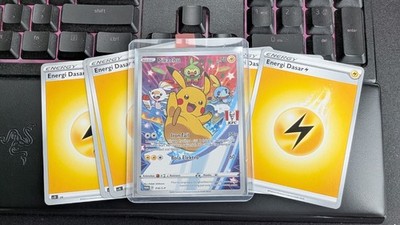 Pikachu KFC Promo Indonesia Exclusive 016/S-P Pokemon Card NM-MINT