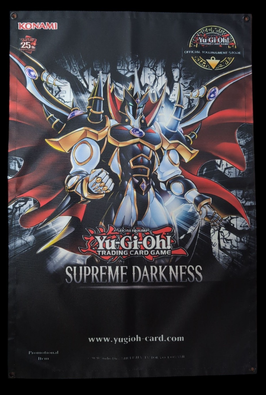 Yugioh Supreme Darkness OTS Banner Dragon Official Konami Evil