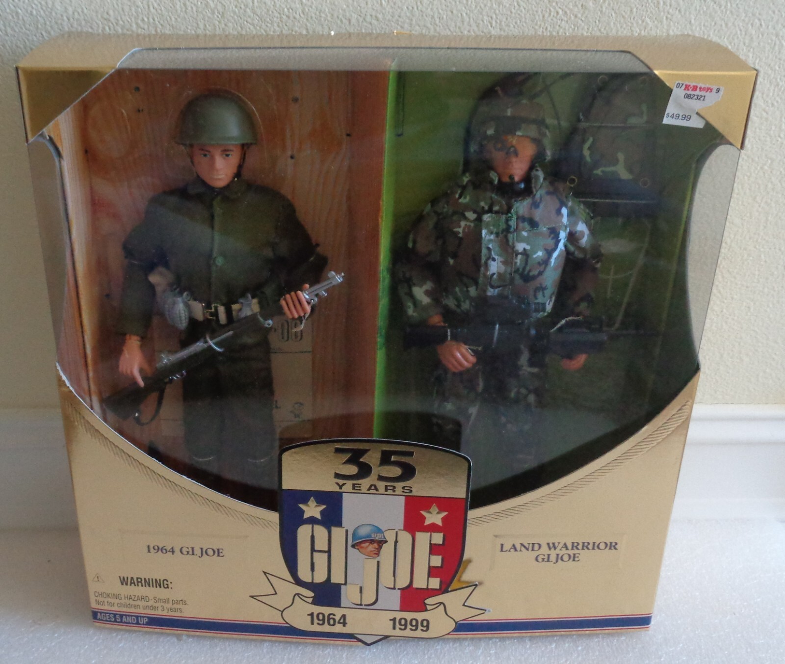 NEW NIB HASBRO GI JOE 35TH ANNIVERSARY 1964-1999 LAND WARRIOR