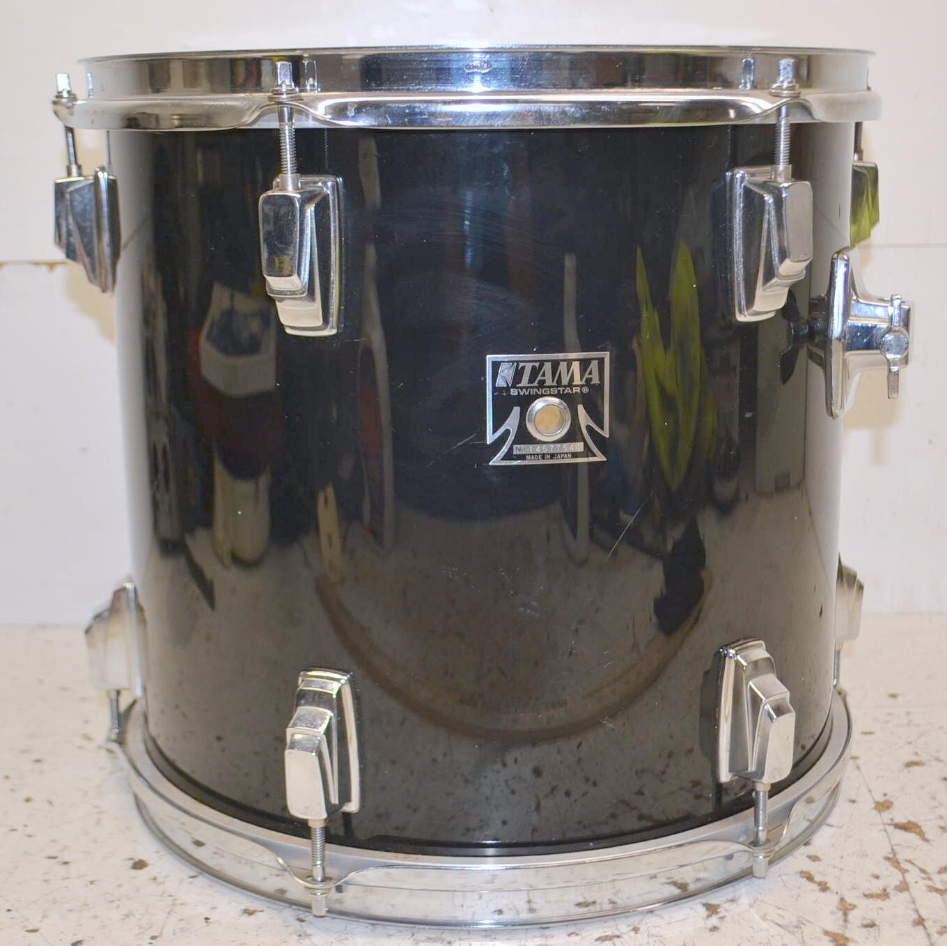 Tama Swingstar Japan T-Badge Rack Tom Drum 13