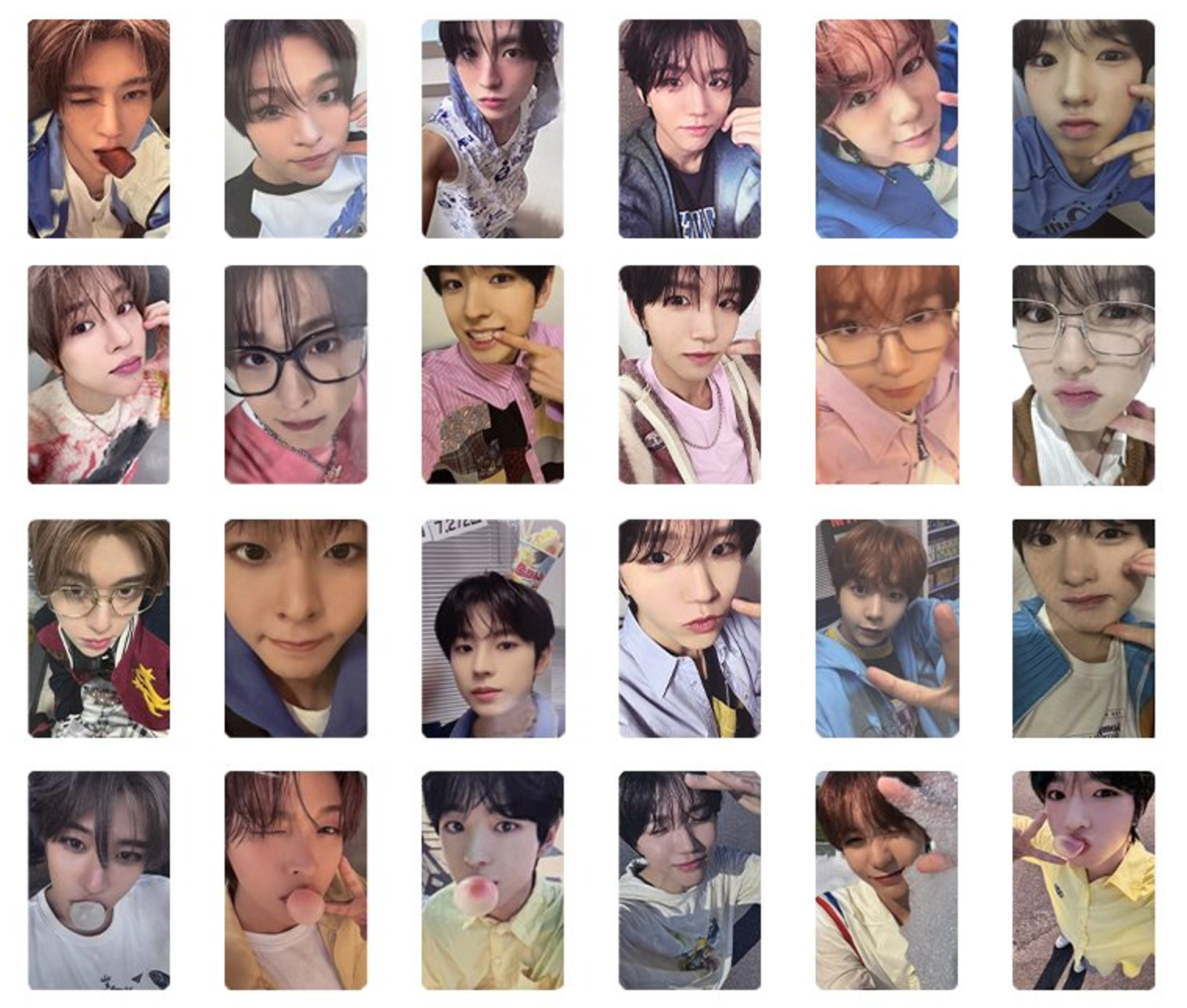 NCTWISH ユウシ COLOR シンガポールサイン会 当選10枚限定 トレカ