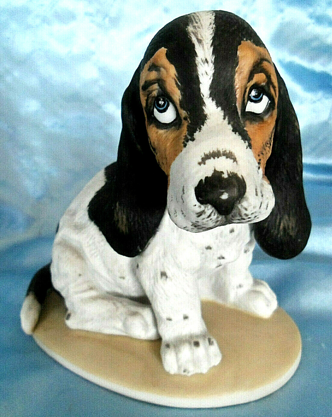 Vintage Porcelain Homco Basset Hound dog figurine 6