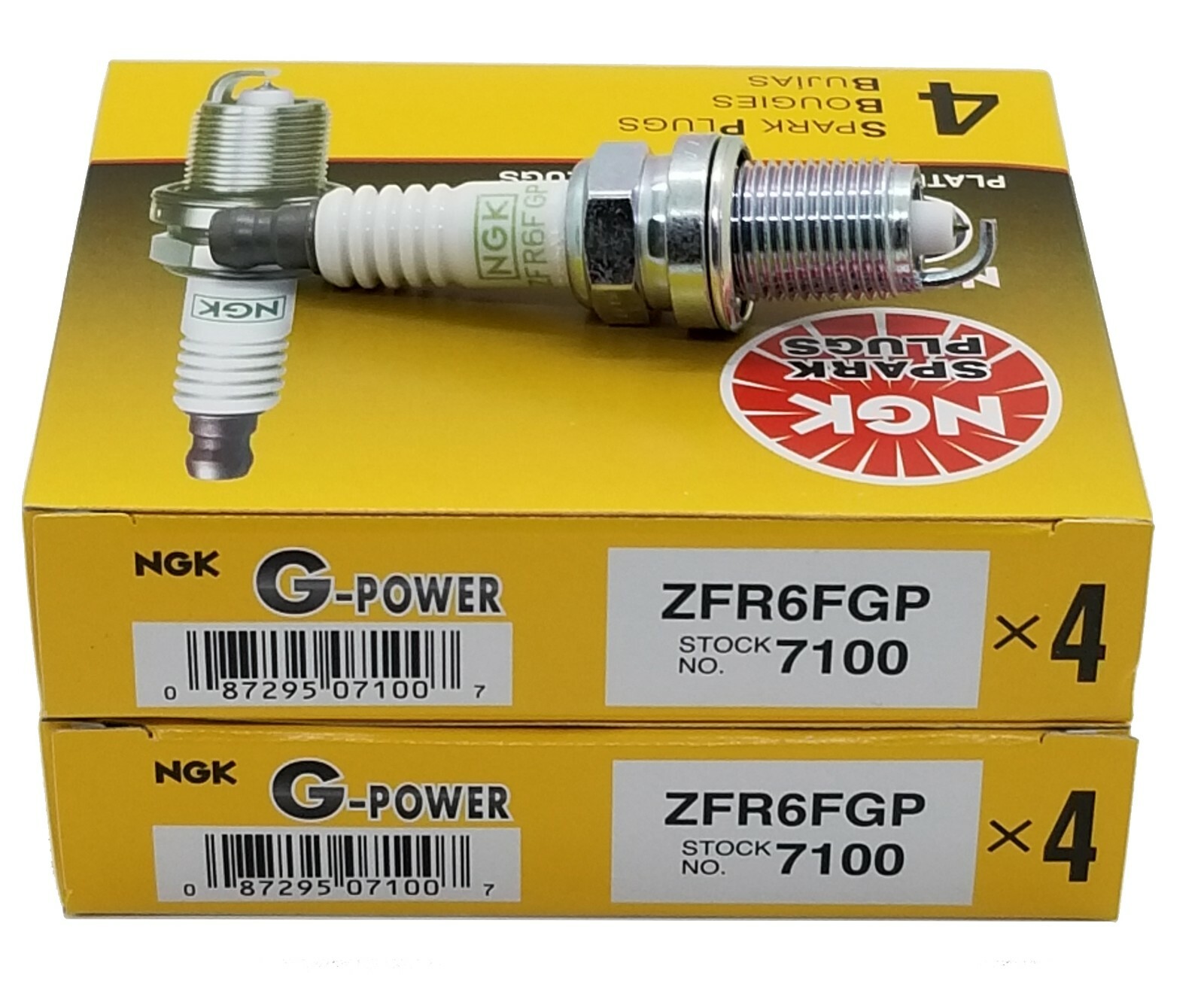8 Plugs NGK ZFR6FGP/7100 G-Power Platinum Spark Plugs | eBay