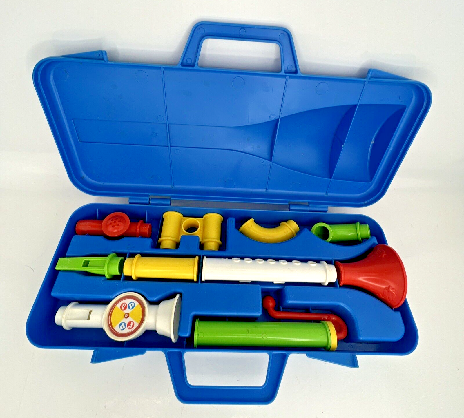 Vintage Fisher Price CRAZY COMBO HORN SET Flute Clarinet 604C