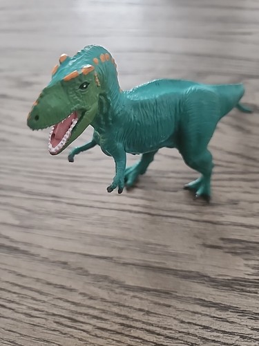 Vintage 1996 Safari Ltd Tyrannosaurus T-Rex Green Dinosaur Toy