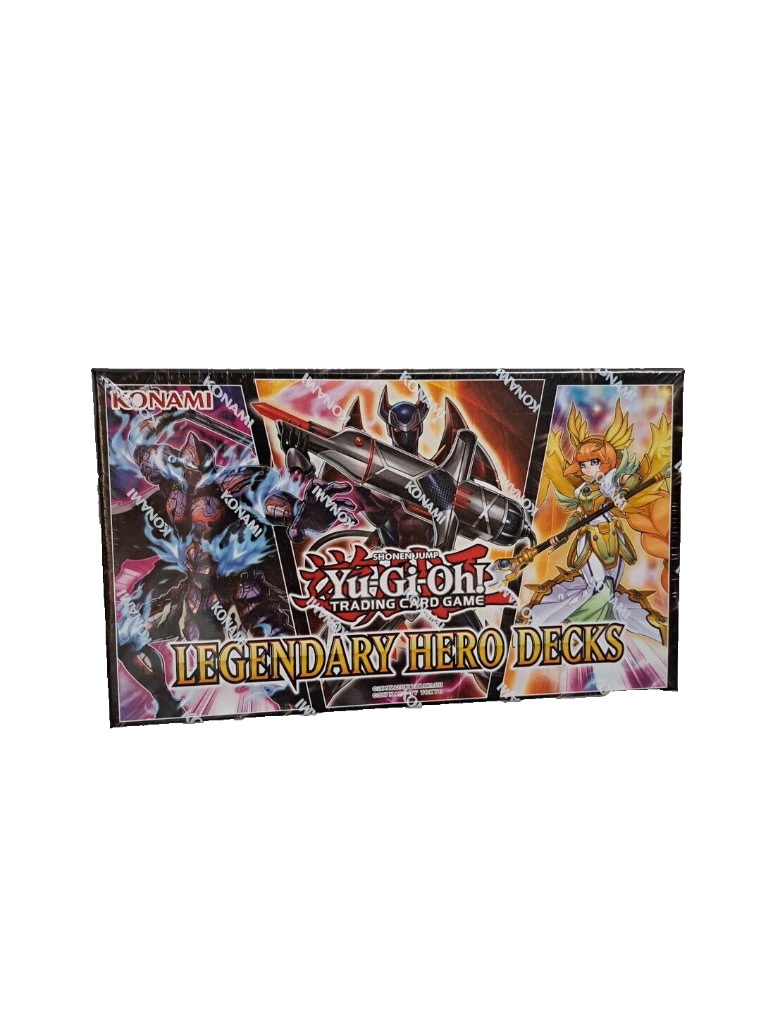 YuGiOh LEGENDARY HERO DECKS Box / Set 3 Decks Factory Sealed