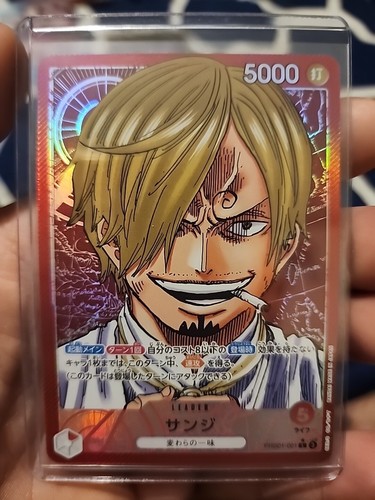Sanji PRB01-001 L ONE PIECE Card The Best PRB-01Japanese | eBay