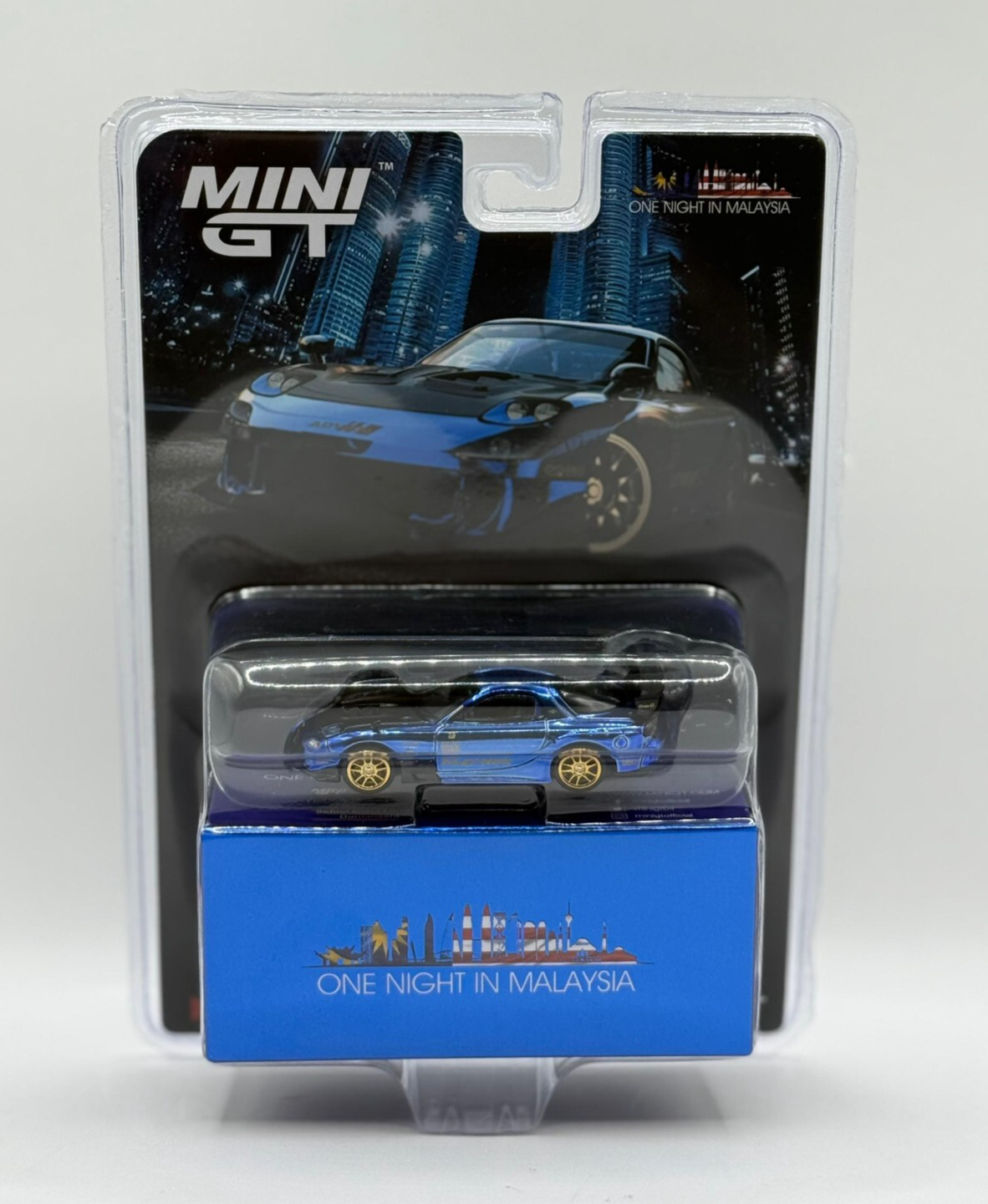 MINI GT Dinner Car One Night in Malaysia MDX 2025 1021 ' Mazda RX7