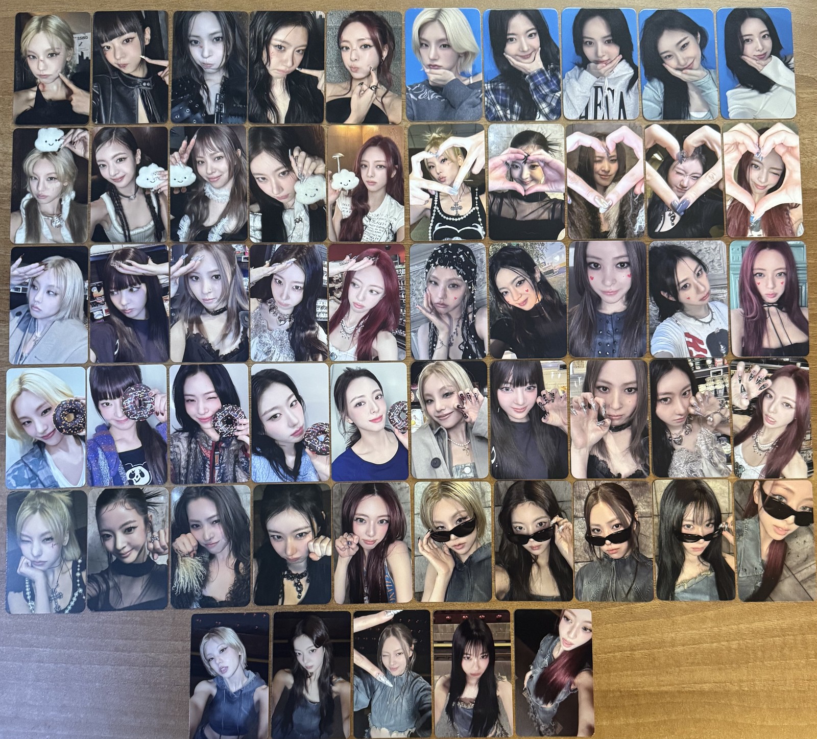 itzy TUNNELVISION makestar 限定 トレカ5枚セットD ITZY TUNNEL