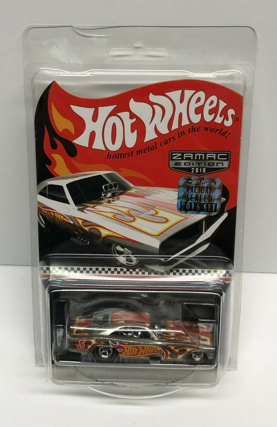 Hot Wheels ZAMAC EDITION 69 Dodge Charger Funny Car from 2016