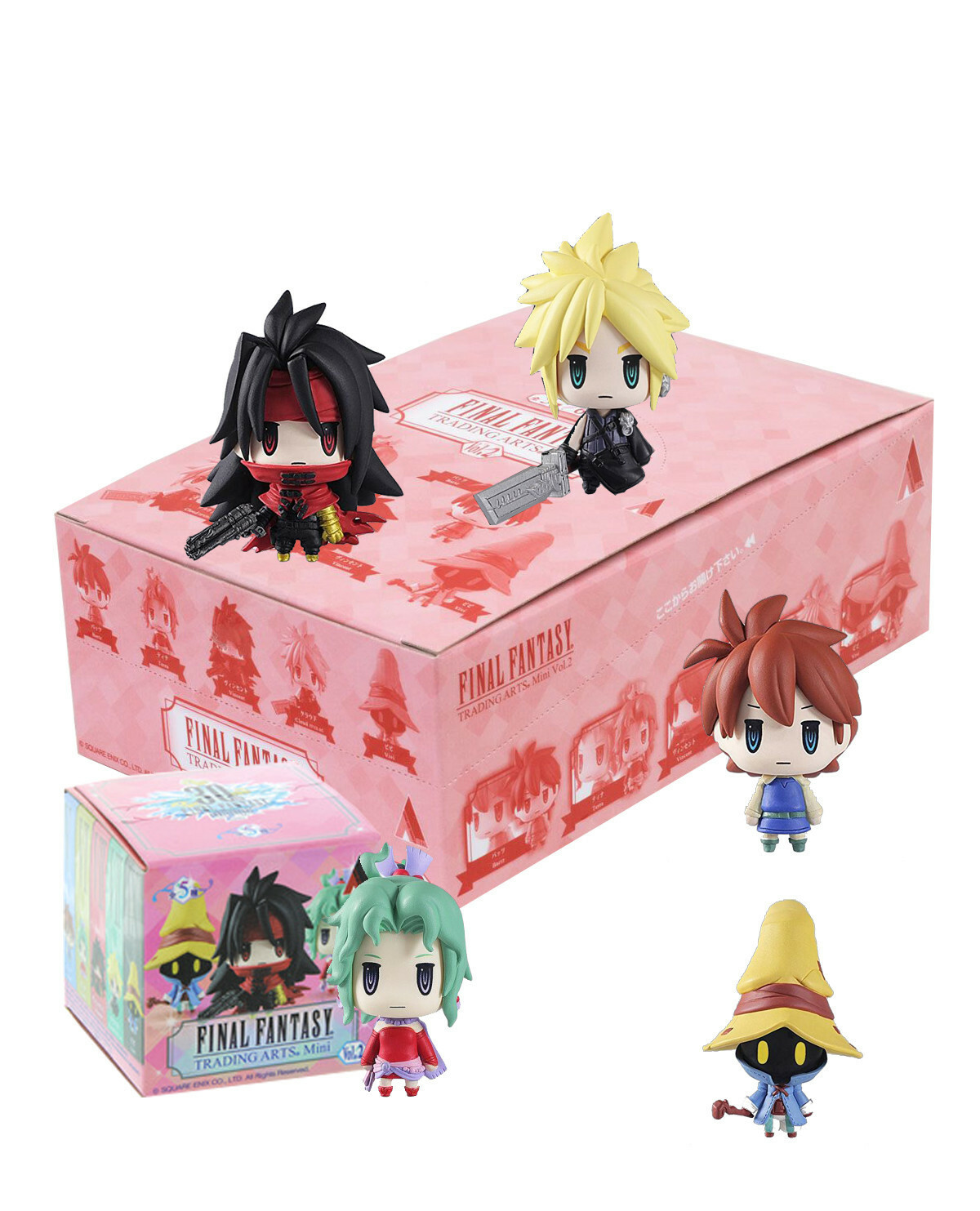 SQUARE ENIX FINAL FANTASY TRADING ARTS MINI VOL 2 Figure -6PC