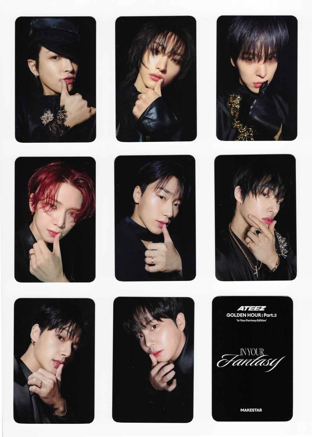 ATEEZ GOLDEN HOUR Pt.3 In Your Fantasy LIMITED MAKESTAR POB