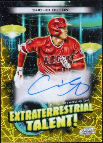 2023 Topps Cosmic Chrome Extraterrestrial Talent Shohei Ohtani | eBay