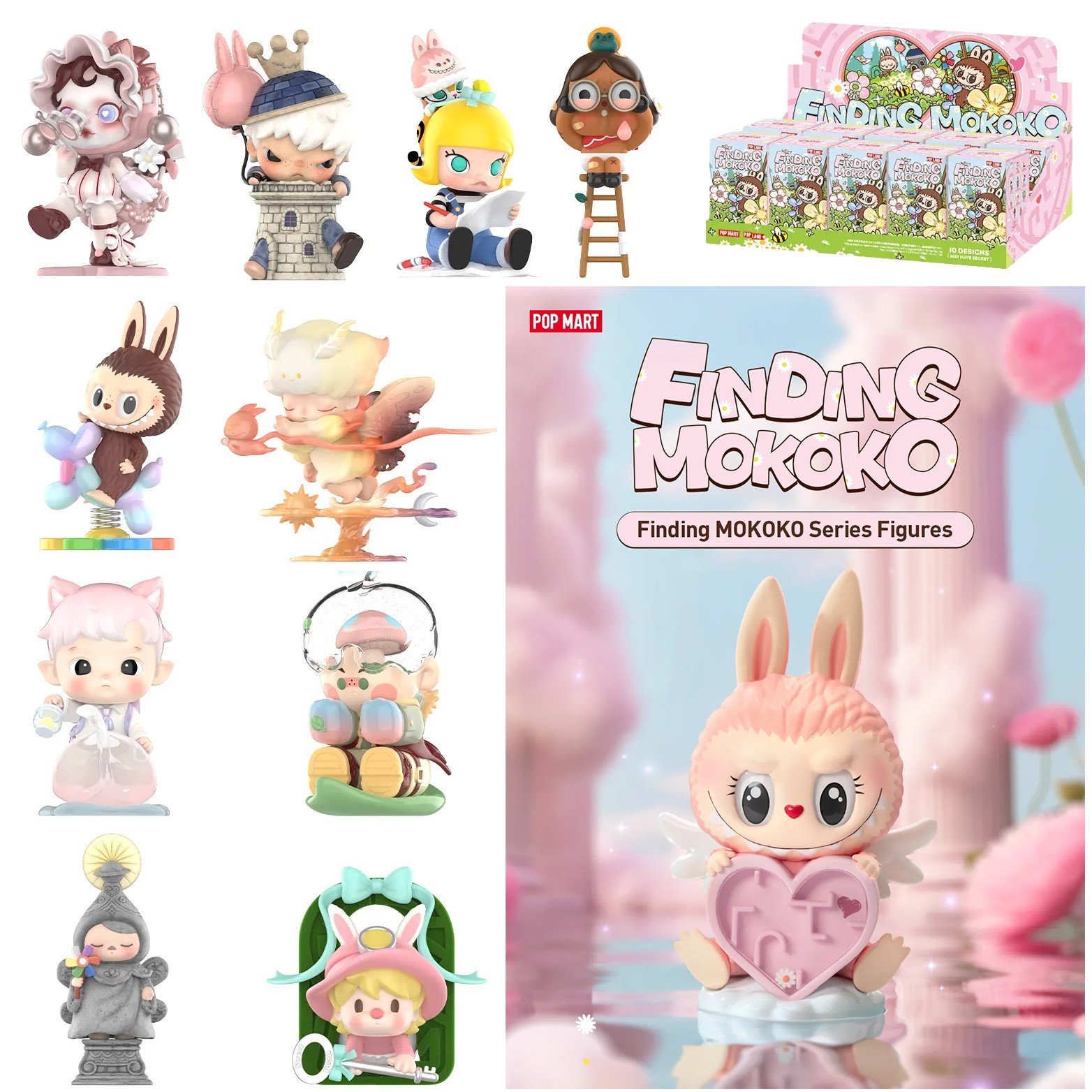 POP MART Finding MOKOKO Laububu Series Confirmed Figure Doll
