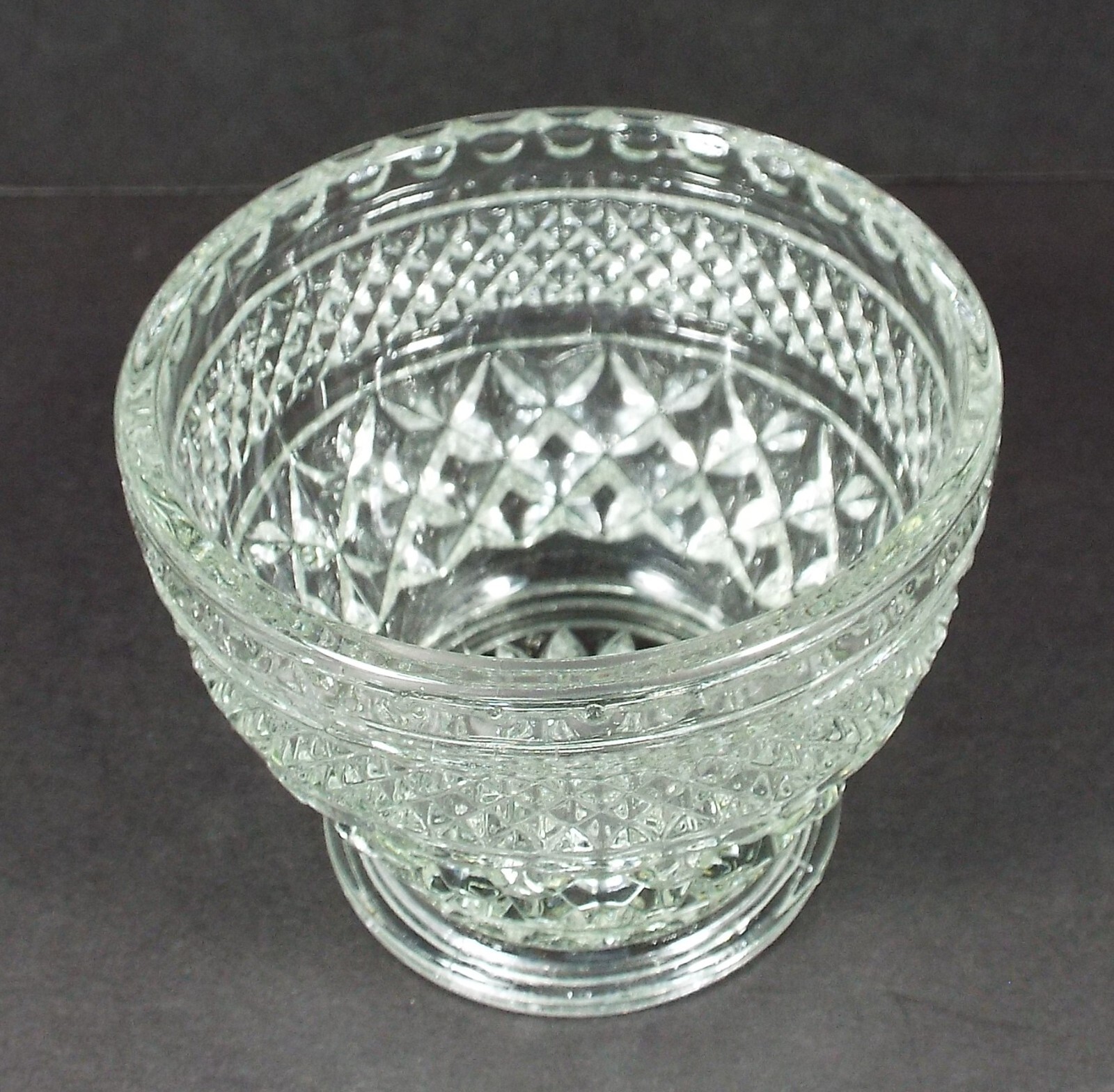 Anchor Hocking – Sugar Bowl - “Wexford Collection” - Diamond Point