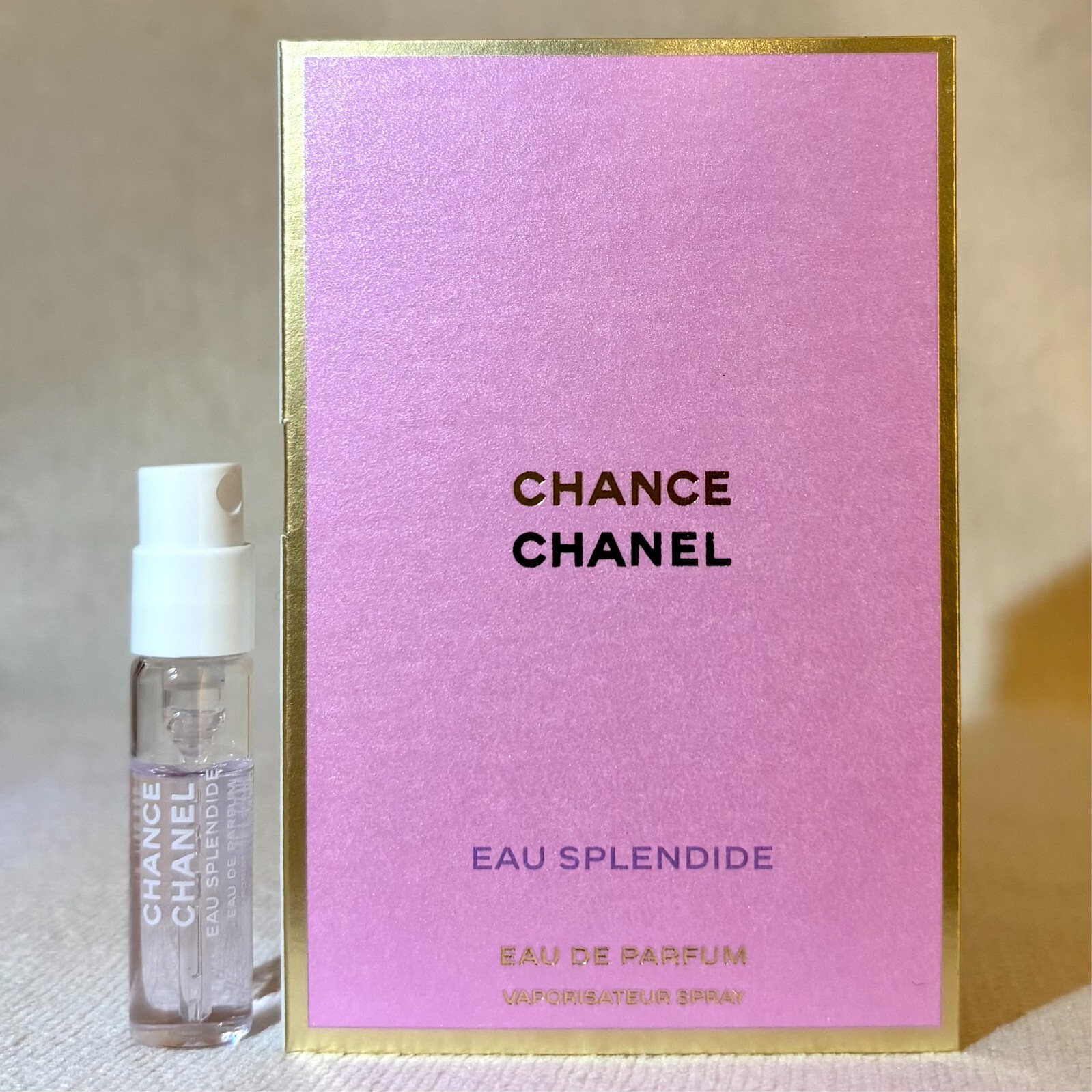 Chanel Chance Eau Splendide Eau de Parfum Sample Spray .05oz 1.5ml