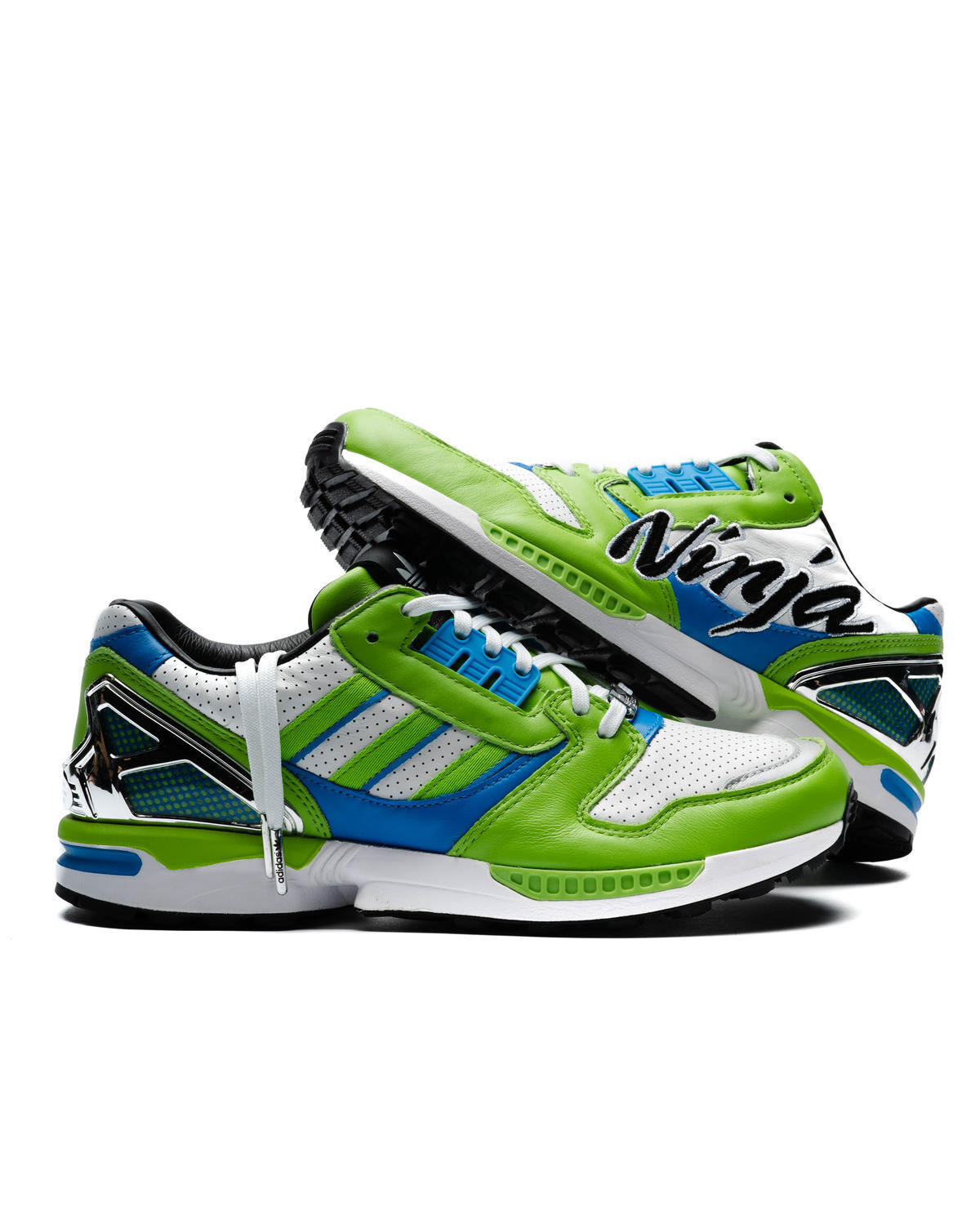 adidas ZX 8000 Originals x Kawasaki „Ninja“ Sneaker, Gr. 42 2/3