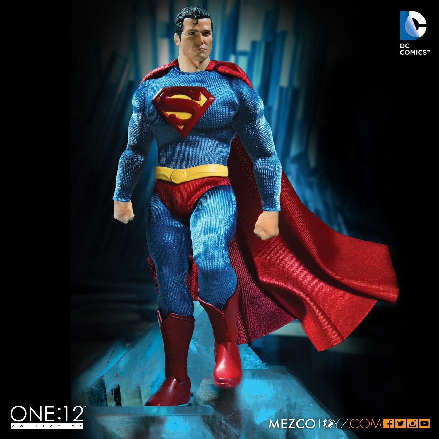 MEZCO ONE:12 COLLECTIVE ジャスティスの誕生 スーパーマン MEZCO ONE