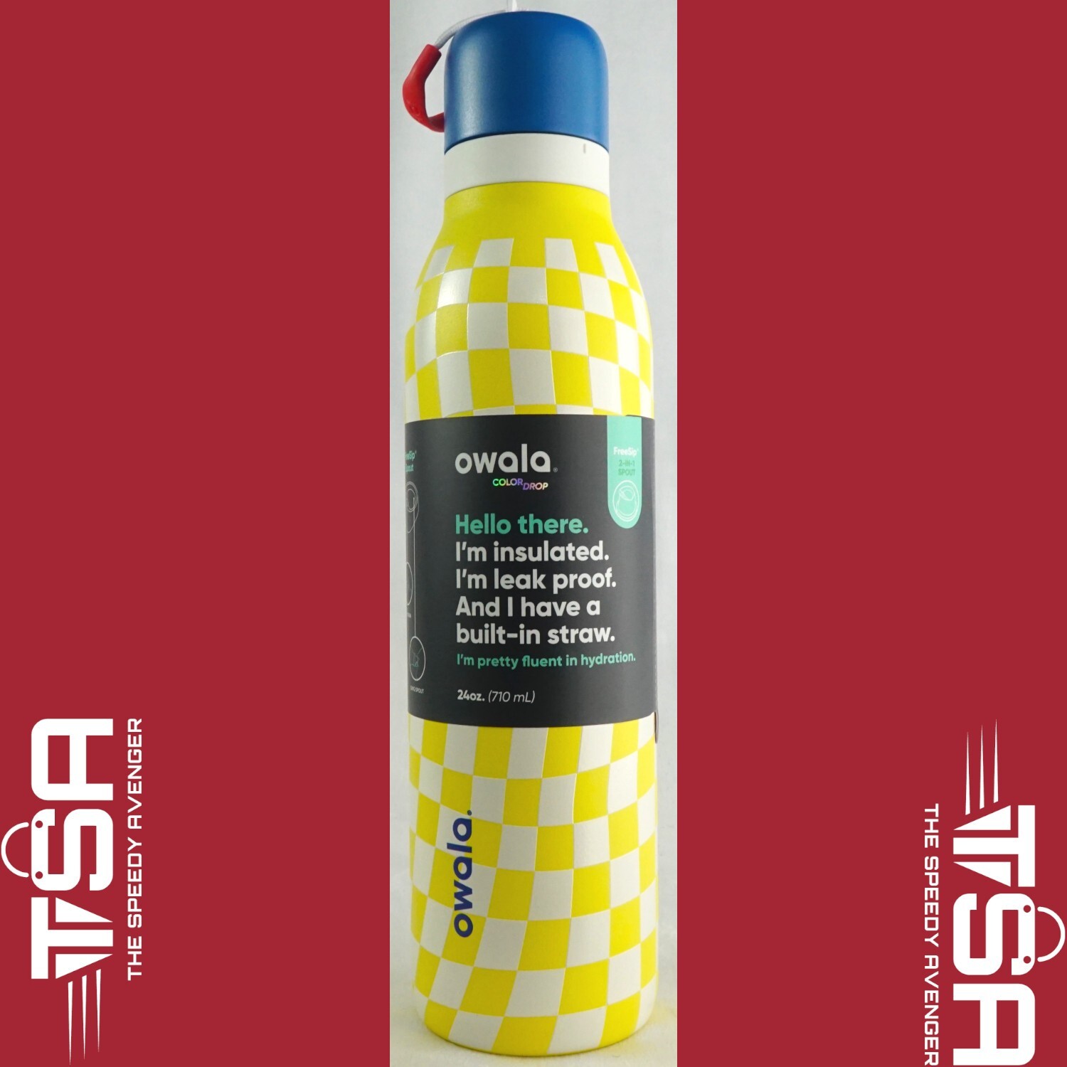 Dutch Bros x Owala Always Stoked 24oz FreeSip Twist Water Bottle