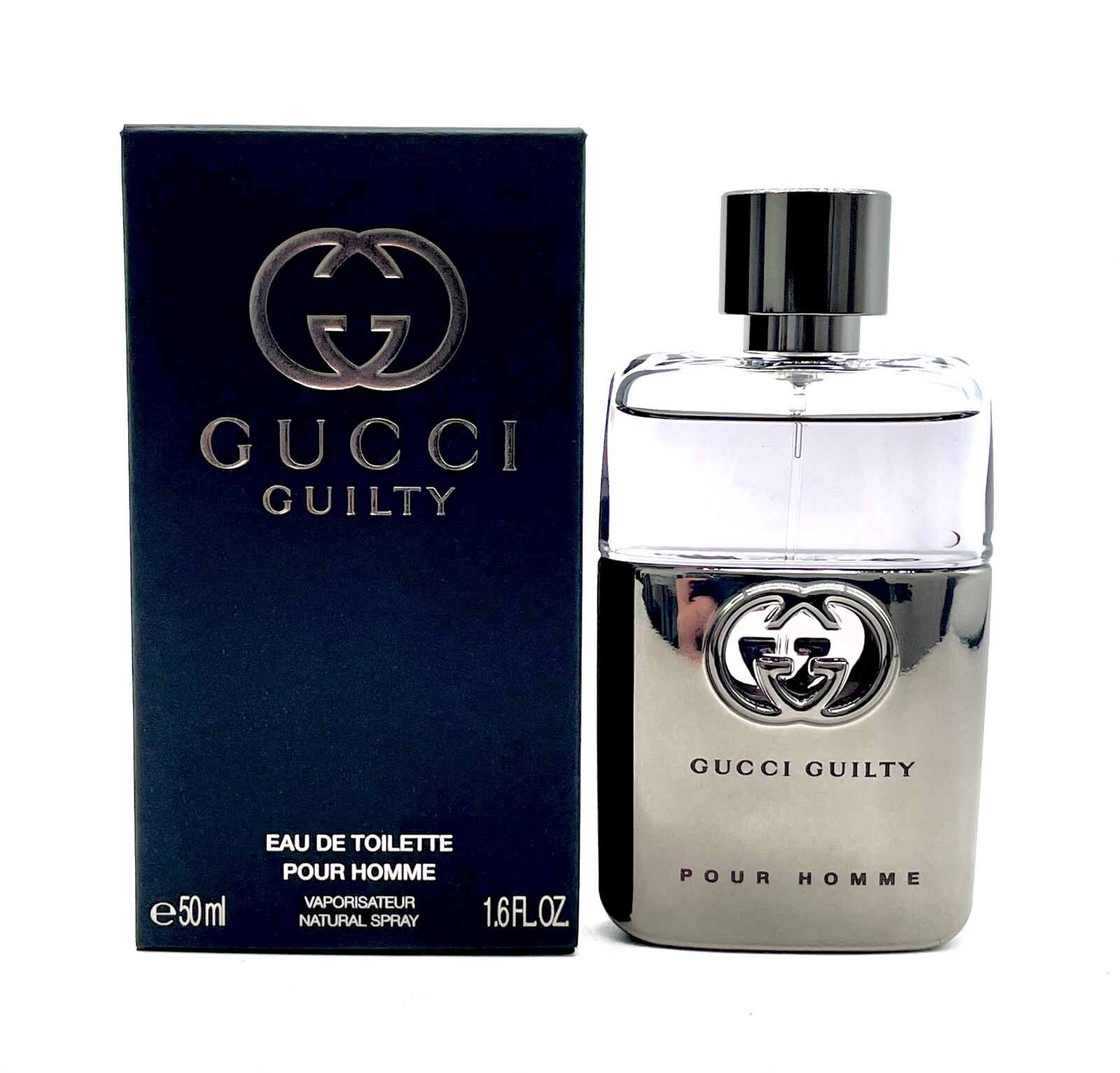 Gucci Guilty Pour Homme for Men 1.6 oz Eau de Toilette Spray NEW