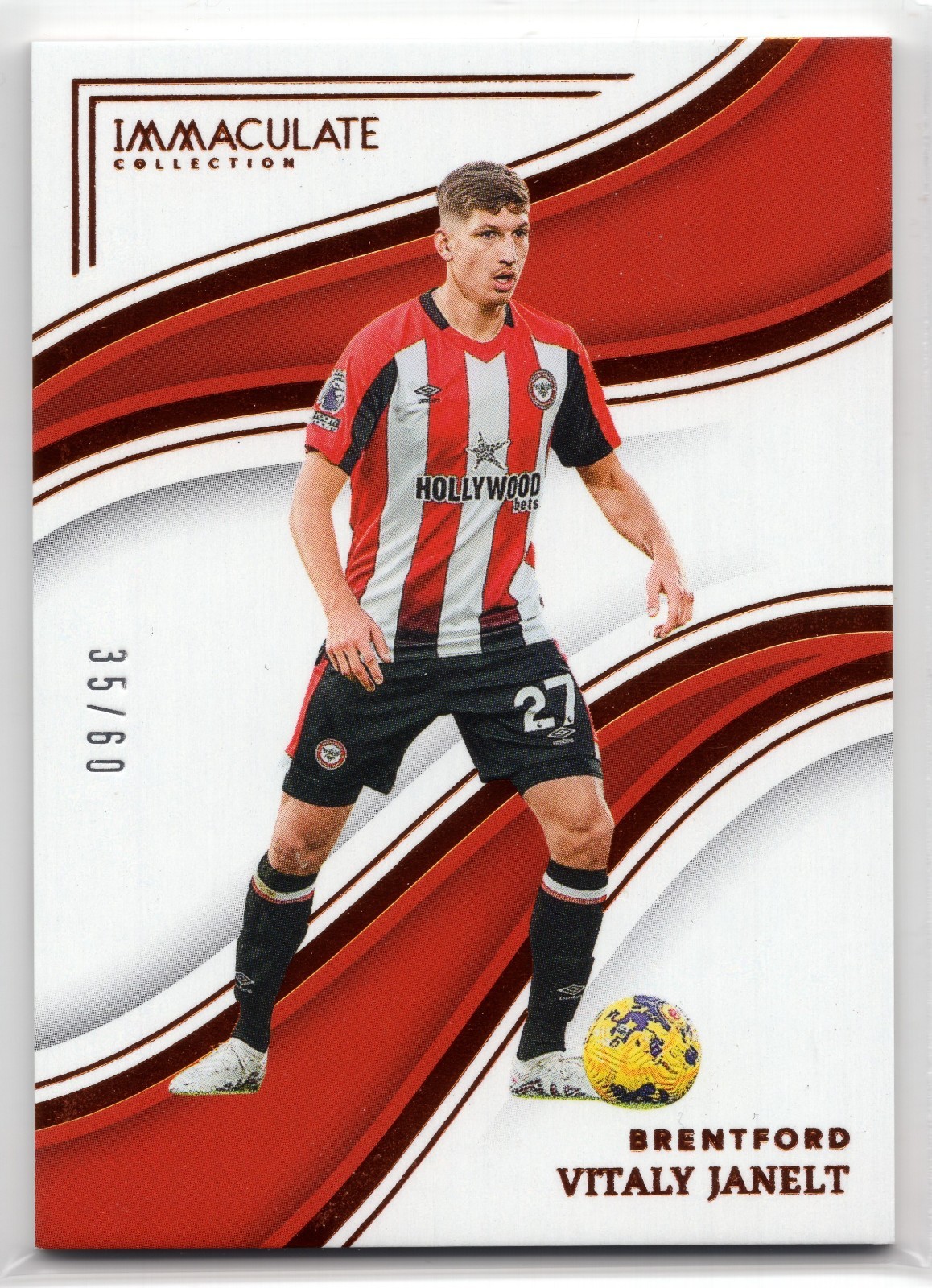 2023-24 Panini Immaculate Premier League VITALY JANELT #129 Bronze
