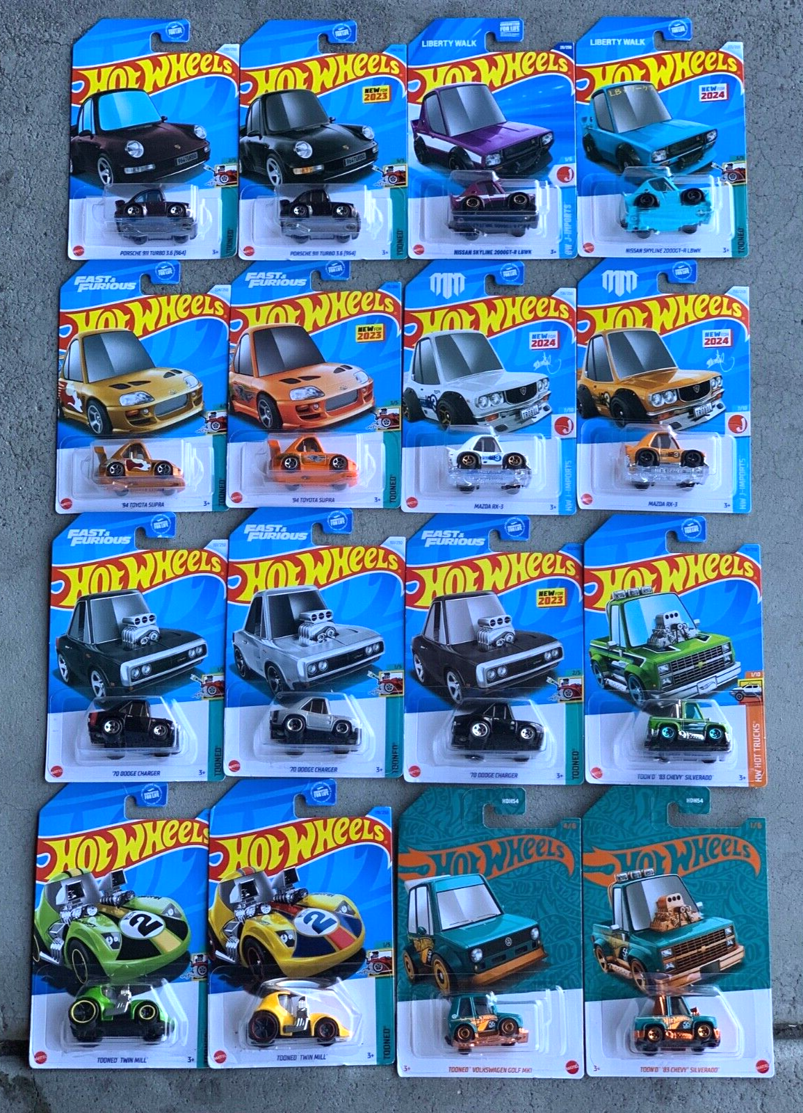 2026-2021 Hot Wheels Mixed Tooned Vehicles - New Cars 02/01!! | eBay