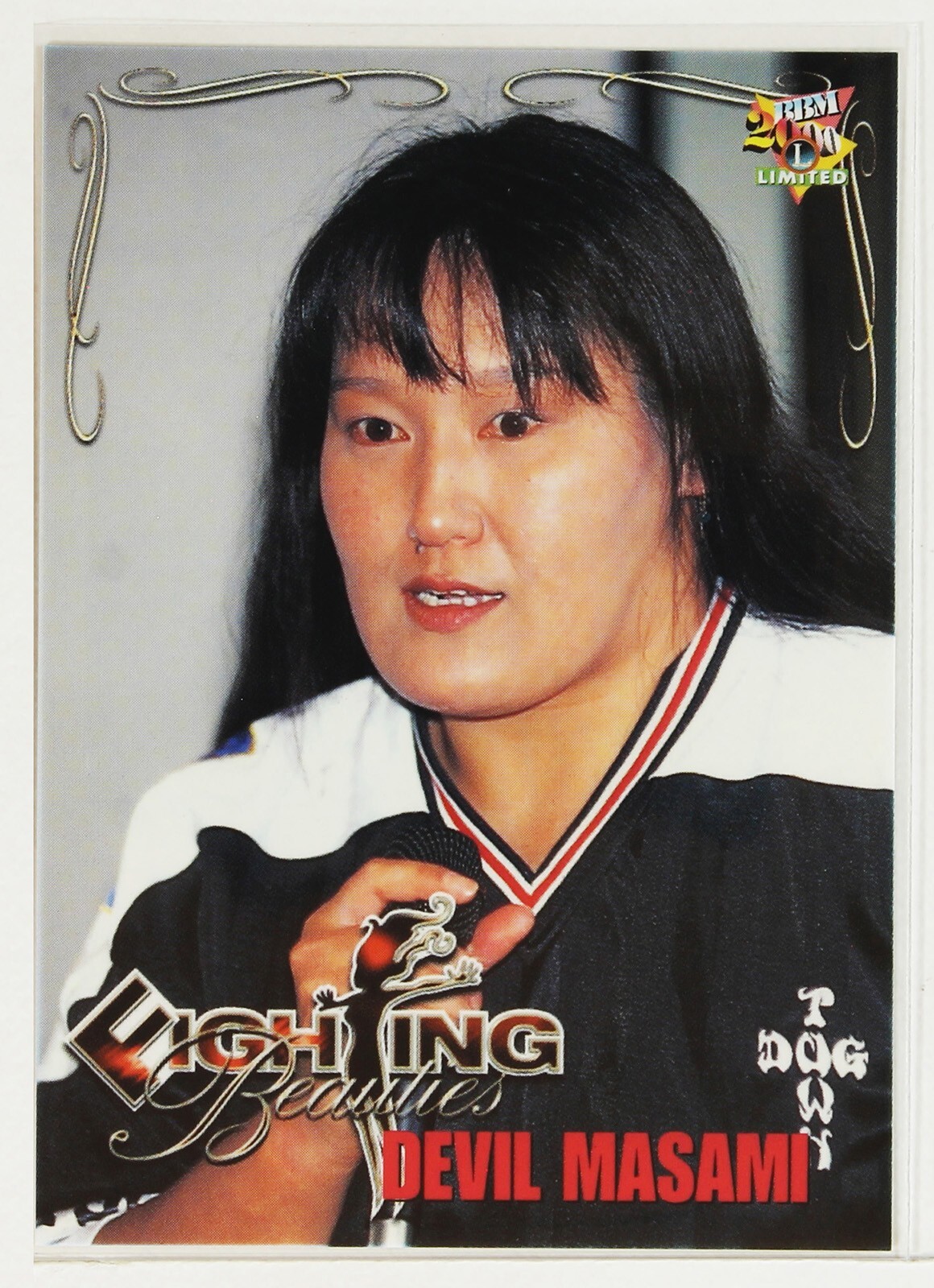DEVIL MASAMI - 2000 Limited BBM Women's Pro-Wrestling Trading Card