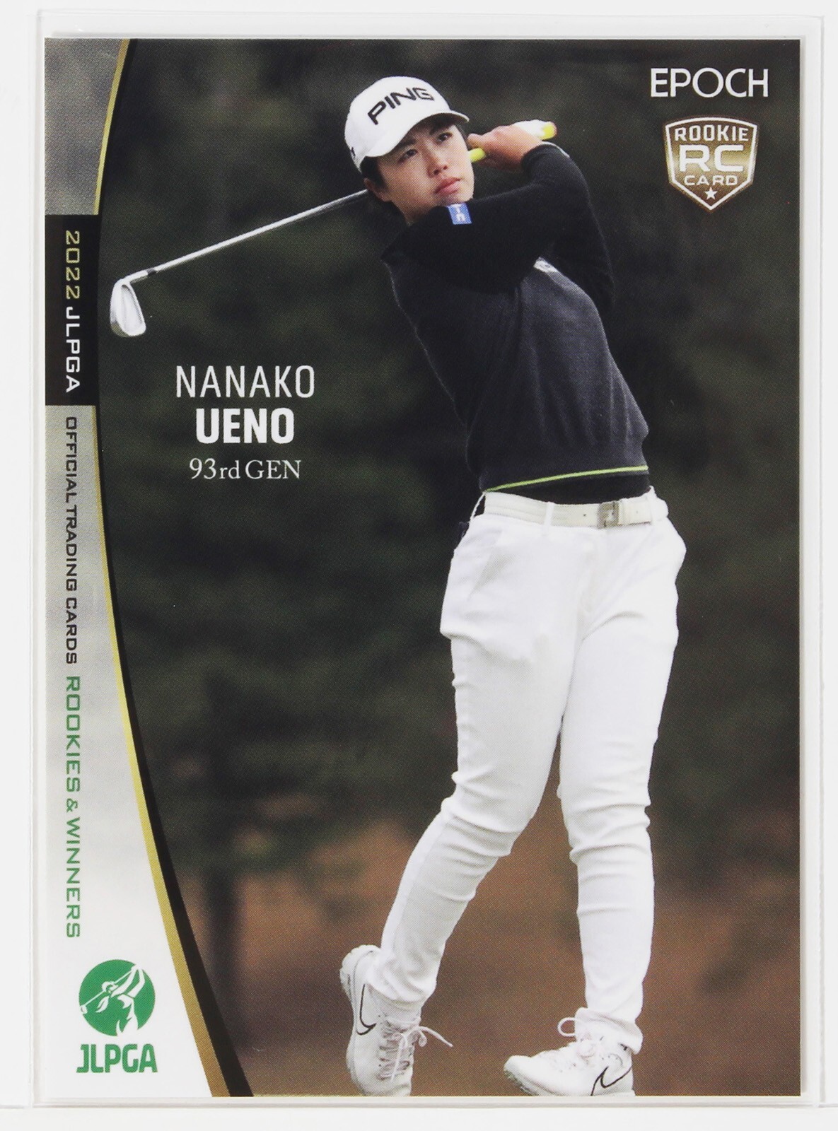 NANAKO UENO (93 Gen) - 2022 JLPGA Women's Golf Trading Card