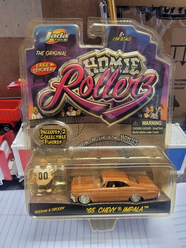 Jada Toys 1:64 Scale Homie Rollerz Car - '65 Chevy Impala Carded