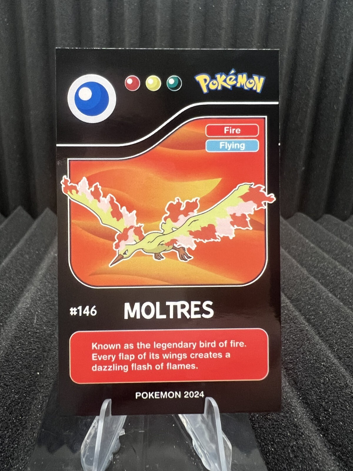Moltres #146 - Pokedex Black Kanto 2024 - Pokemon Card NM | eBay