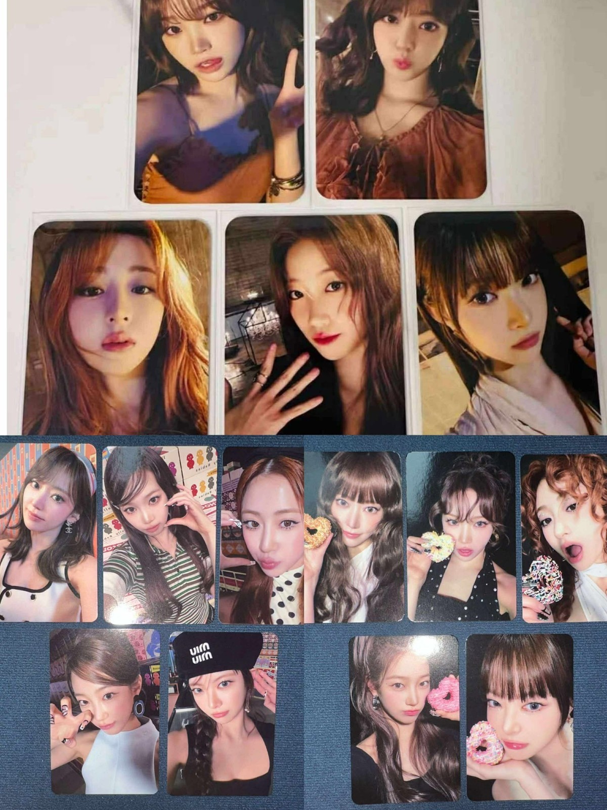 LE SSERAFIM OFFICIAL HOT ALBUM COUNTING STAR POB PHOTOCARD