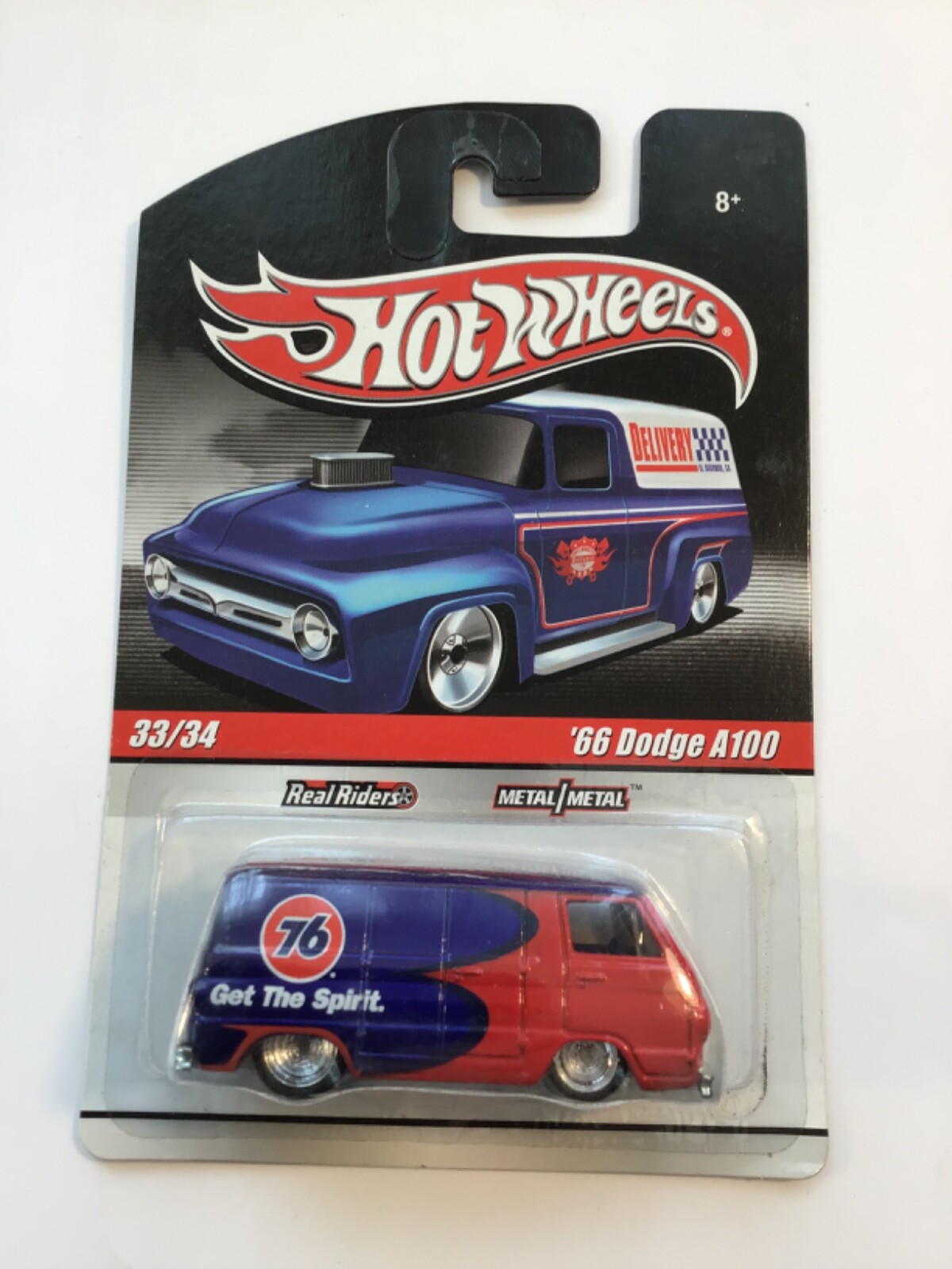 Hot Wheels Delivery #33 '66 Dodge A100 76, Get The Spirit | eBay