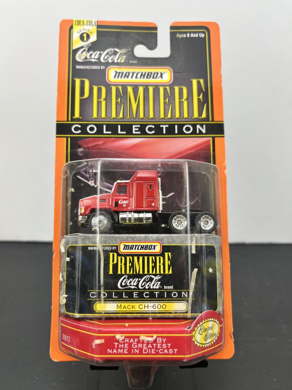 Matchbox 1998 Premiere Collection Coca Cola Series 1 Mack CH-600