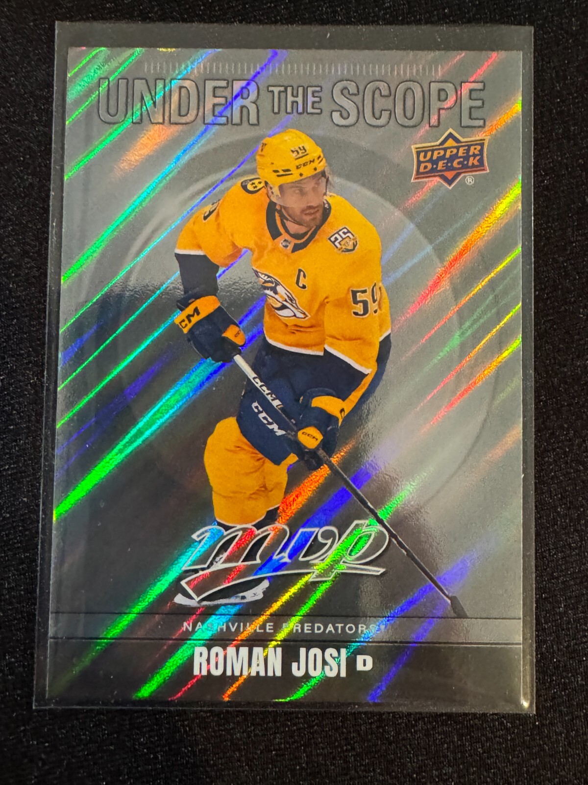 2024-25 Upper Deck MVP - Under the Scope #US-3 Roman Josi | eBay