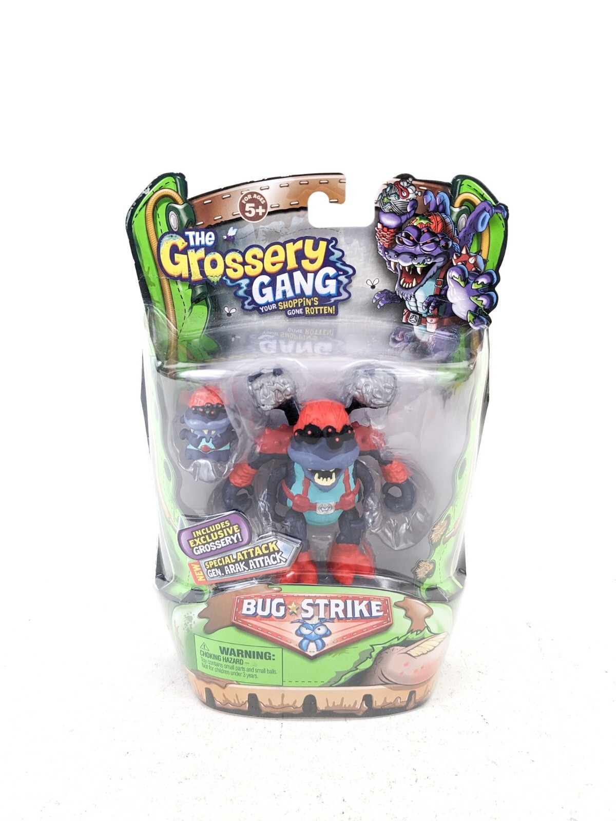 Grossery Gang Bug Strike GEN. ARAK ATTACK Special Figure Moose