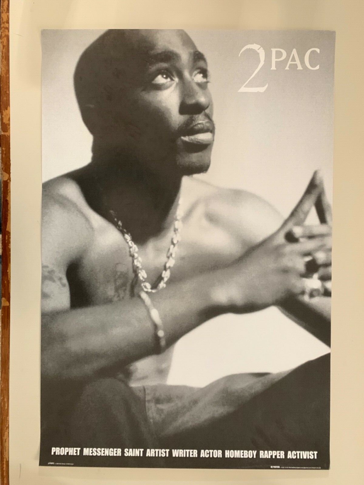 TUPAC,2PAC, PROPHET,SAINT,ARTIST RAPPER RARE 2003 POSTER | eBay
