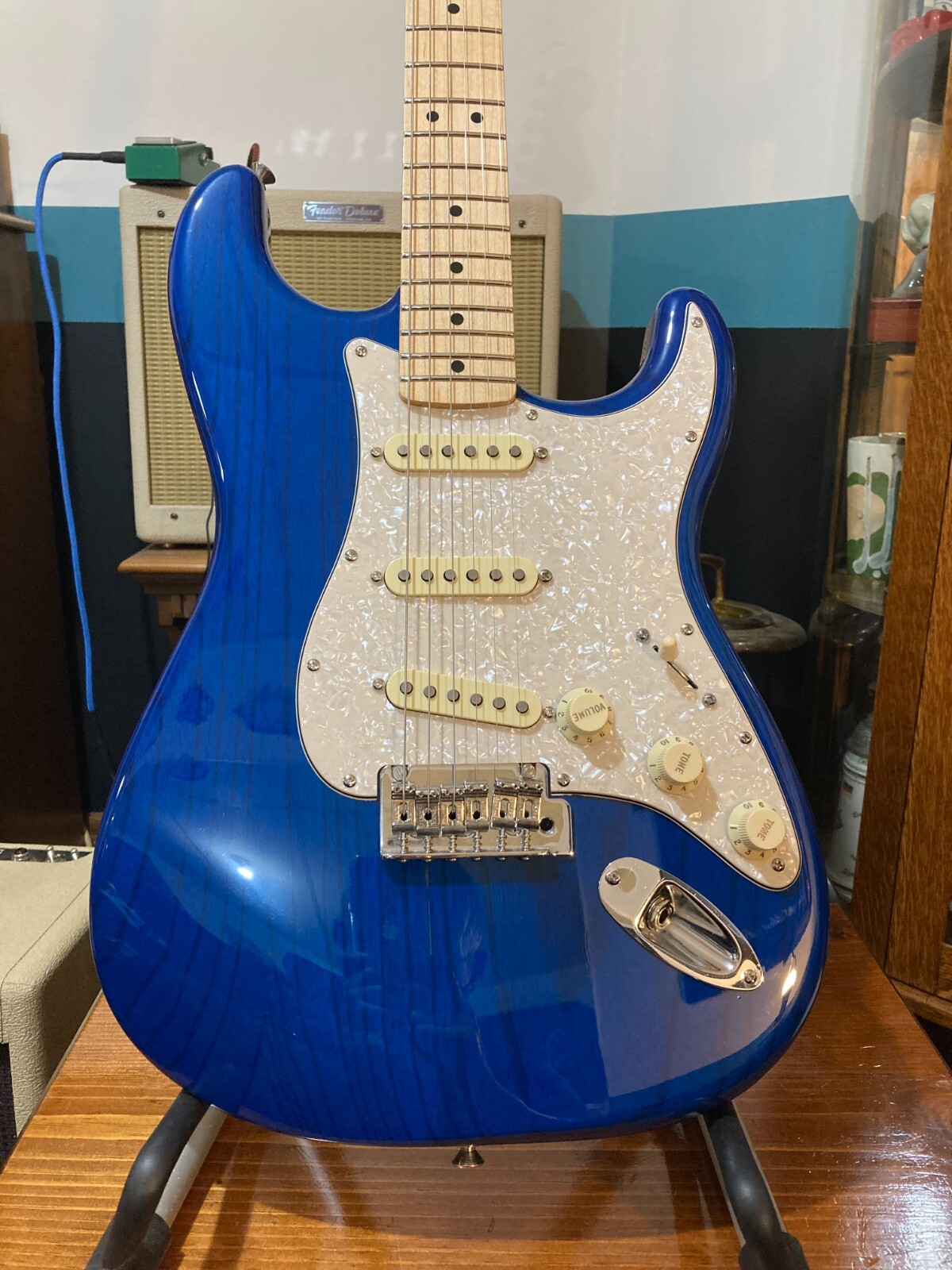 Fender Stratocaster/Strat/St P/C Sapphire Translucent Blue | eBay