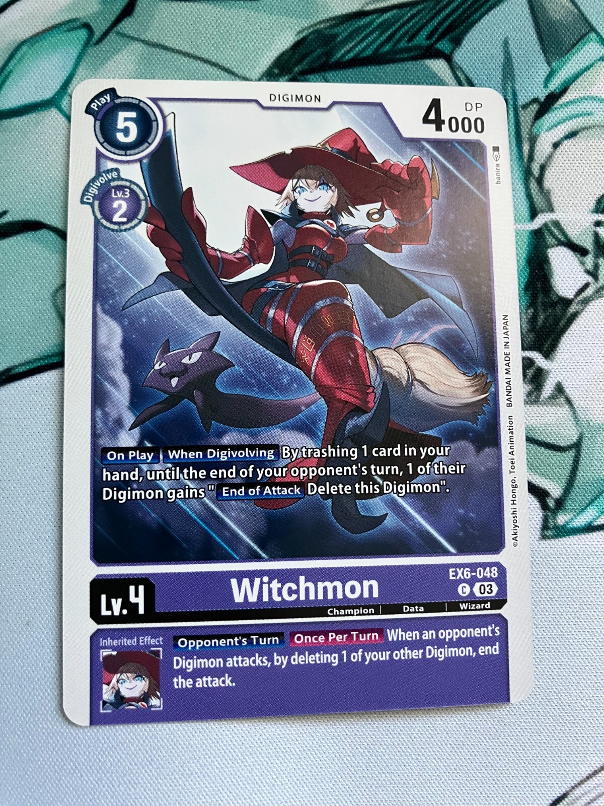 Witchmon EX6-048 C Digimon CCG | Infernal Ascension NM | eBay