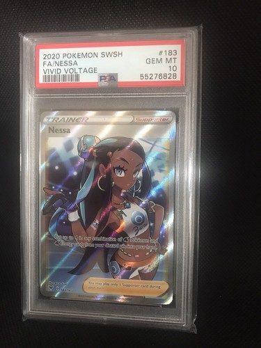 Full Art nessa psa 10 183/185 Vivid Voltage | eBay