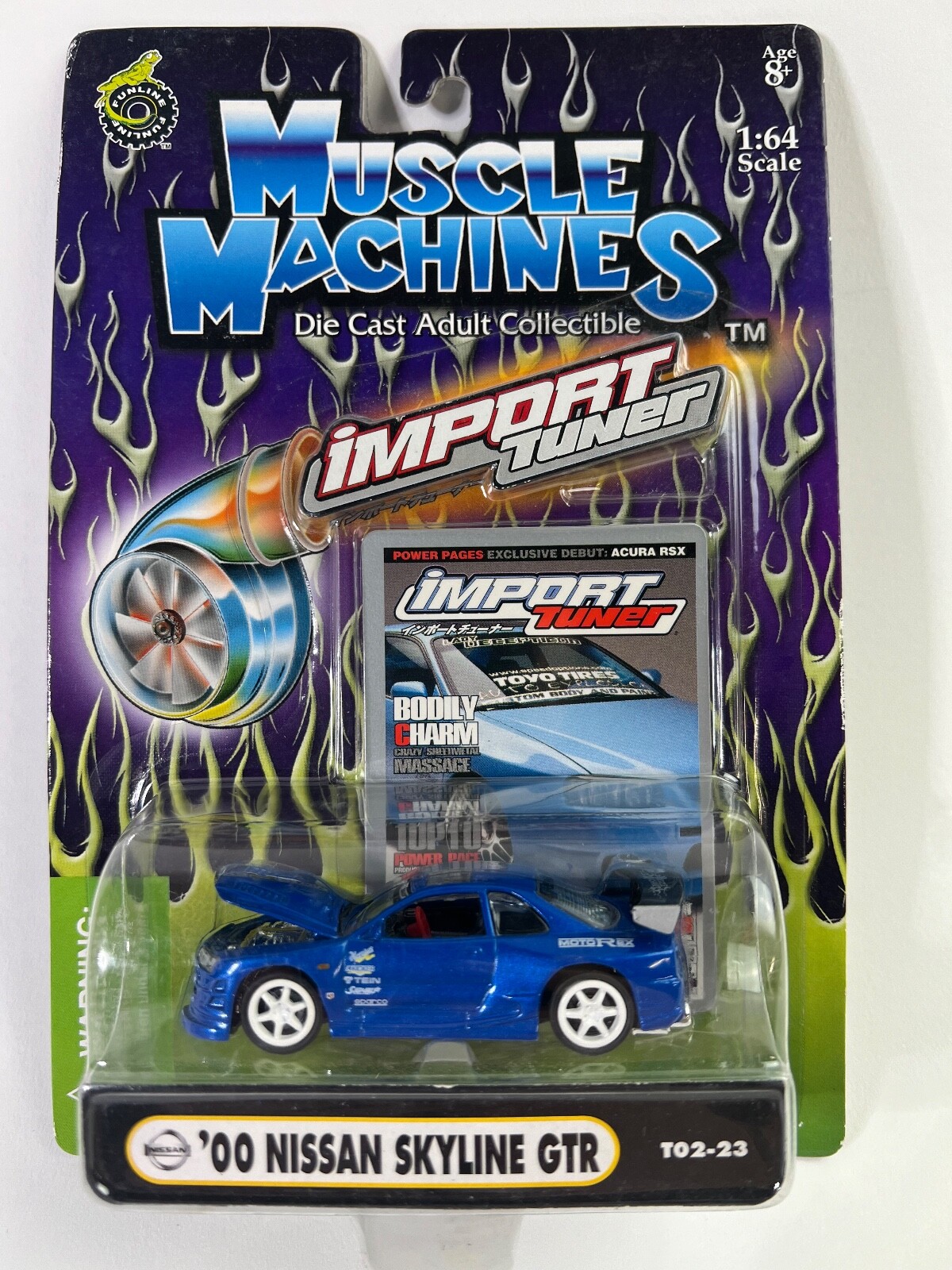 Muscle Machines Import Tuner 2000 Nissan 00 Skyline GT-R T02-23 | eBay