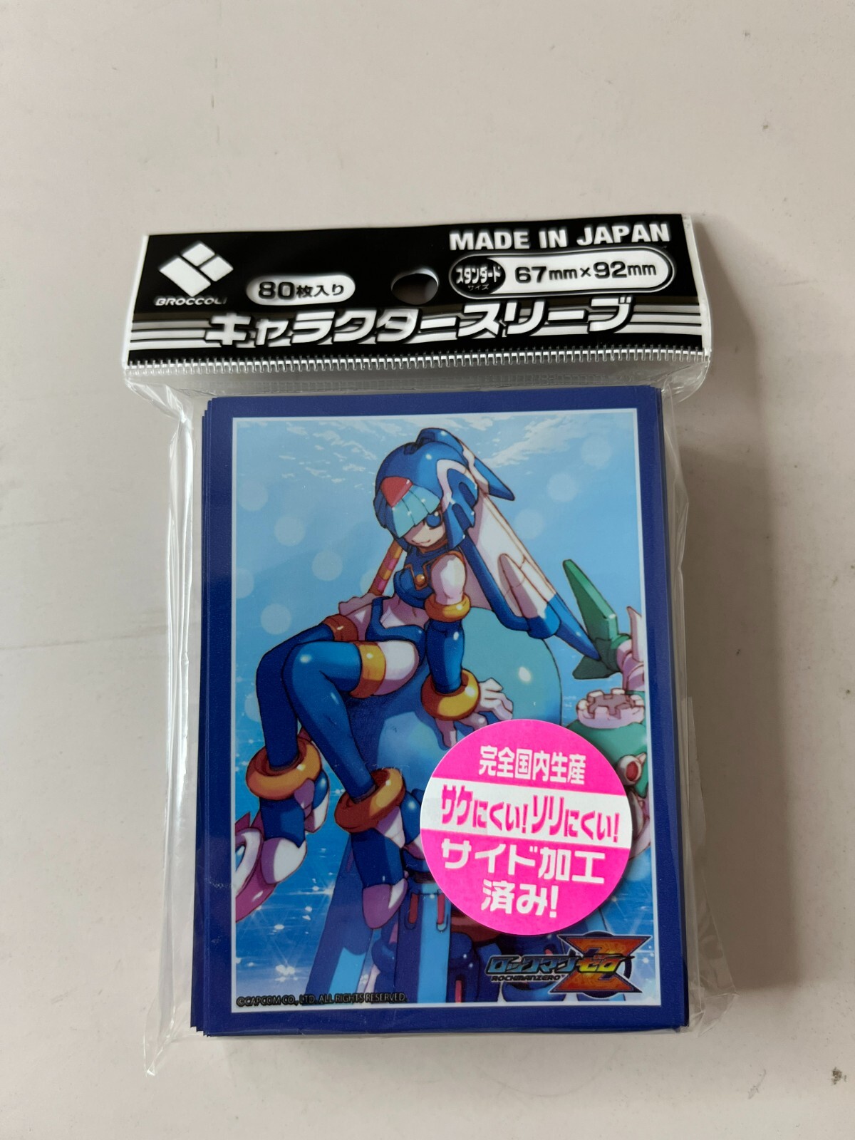 Character Card Sleeve Mega Man Zero Leviathan broccoli 67×92mm 80