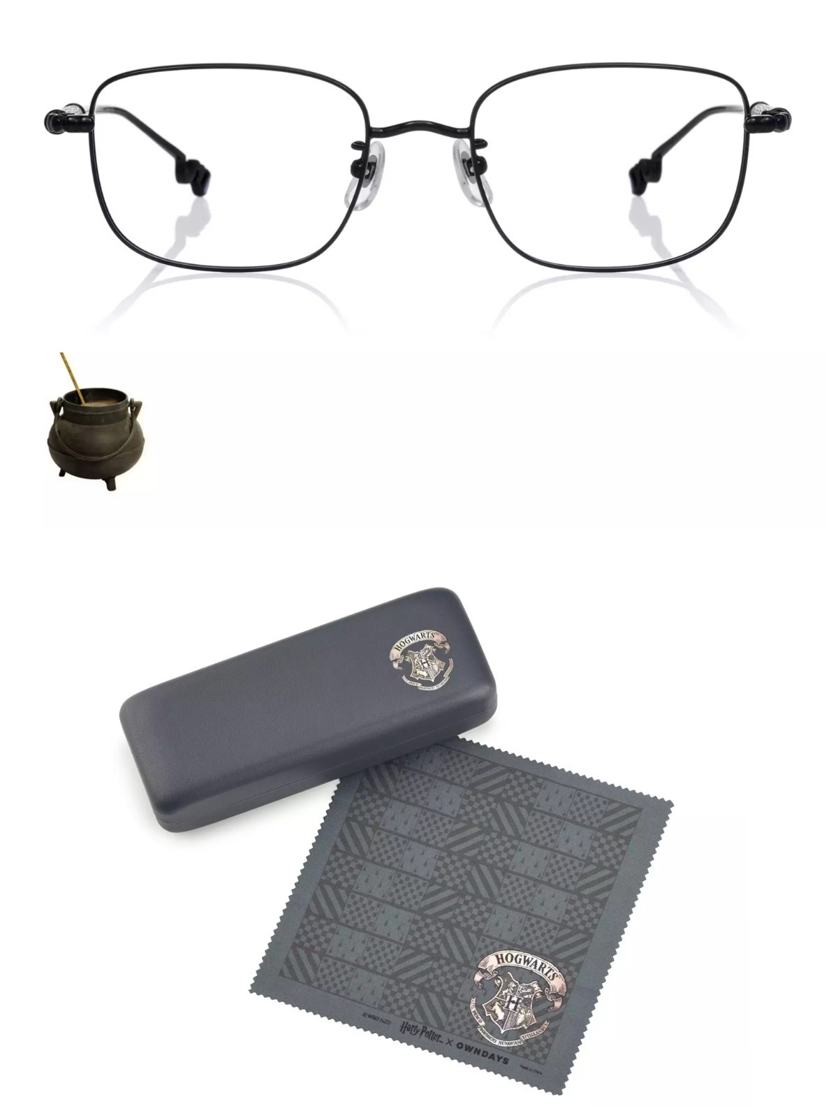Harry Potter x OWNDAYS Severus Snape model glasses HP1007G-5A C1
