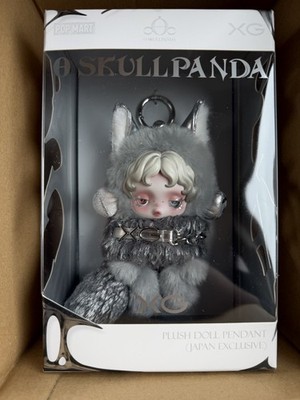 SKULLPANDA XG Plush Doll Pendant Japan Exclusive SKULLPANDA POP UP