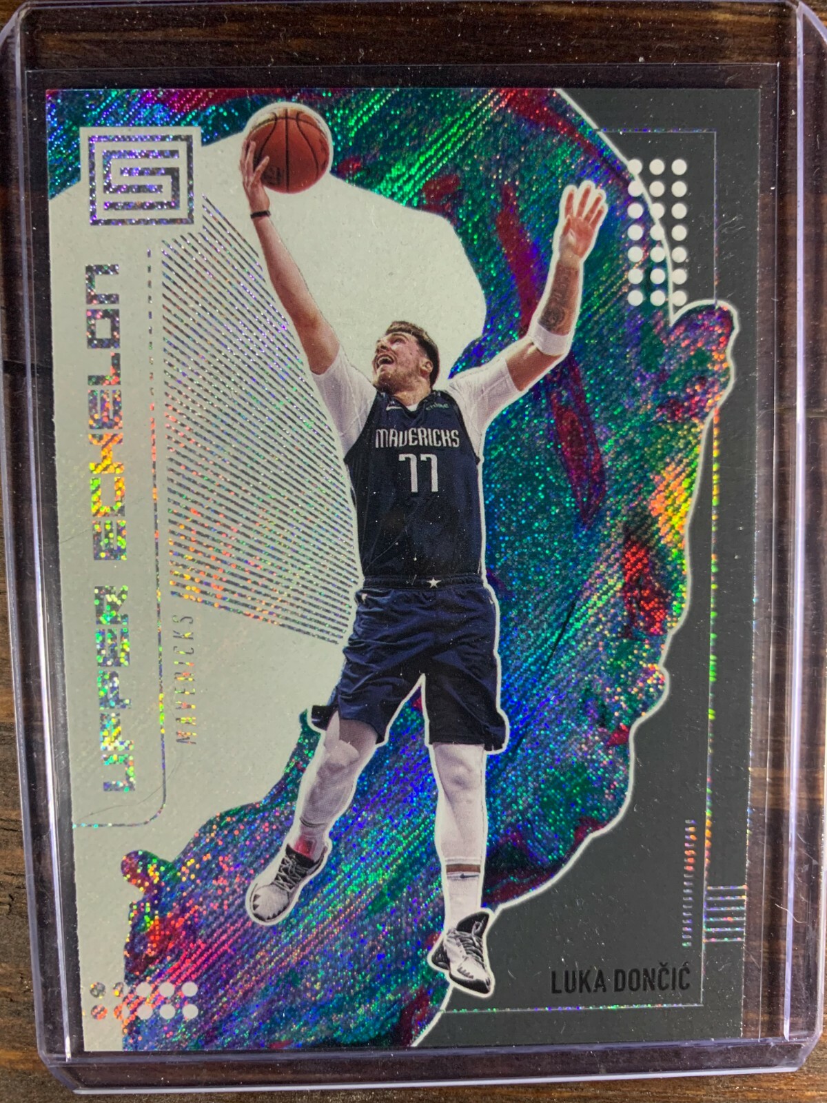 Luka Doncic 2nd Year Basketball Card #5 NBA Panini Status Echelon