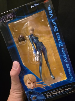 METROID Samus Aran: Zero Suit Ver. PVC 1/8 Figure From Japan | eBay
