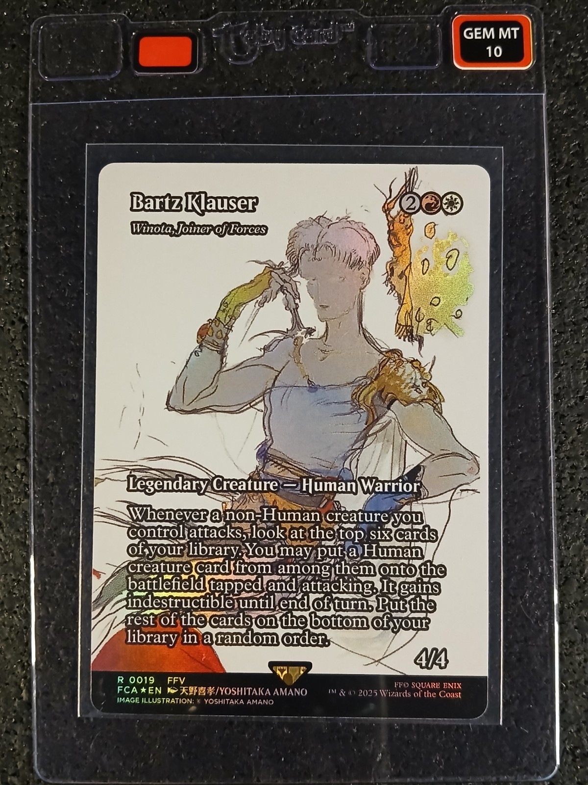 2025 Final Fantasy MTG Bartz Klauser Foil R 0019 - Taby Card™ GEM