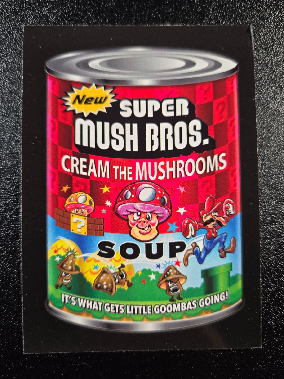Super Mario Bros Video Game Goomba Spoof Wacky Packages Card | eBay