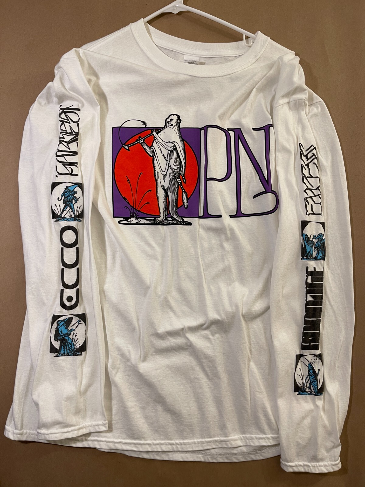 Oneohtrix Point Never Age Of White Colored Long Sleeve Shirt Size