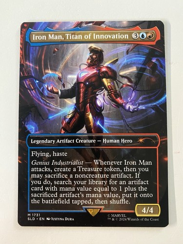 Iron Man, Titan Of Innovation (1731) *Non-Foil* SECRET LAIR